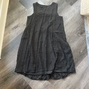 Apt. 9 Black Sleeveless Dress Lace Overlay, Women’s Size 14